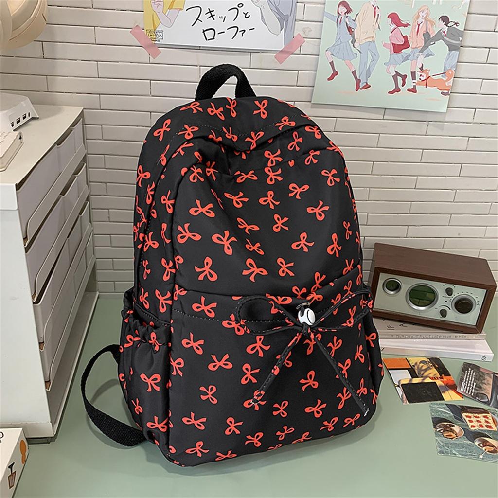 Школьный рюкзак для девочек, симпатичные студентки колледжа и милый рюкзак с бантом