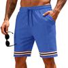 Men's American Quick Dry Breathable Loose Running Shorts, Thin Vacation Basketball Training 5 Inch Athletic Shorts for Men