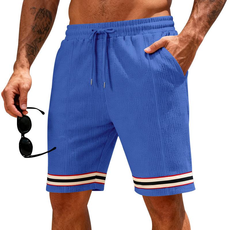 Men's American Quick Dry Breathable Loose Running Shorts, Thin Vacation Basketball Training 5 Inch Athletic Shorts for Men