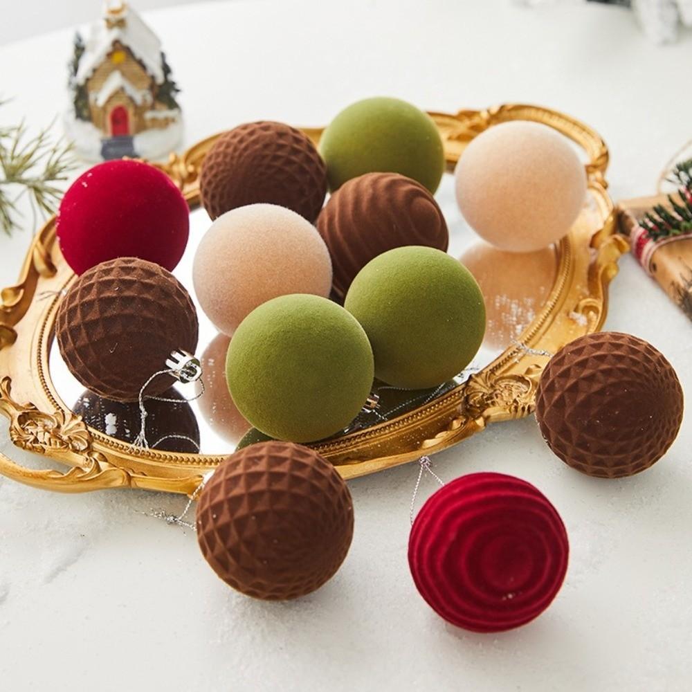 32 шт./набор Рождественские шары Рождественская елка Подвеска 6 см Рождественское украшение Набор рождественских шаров