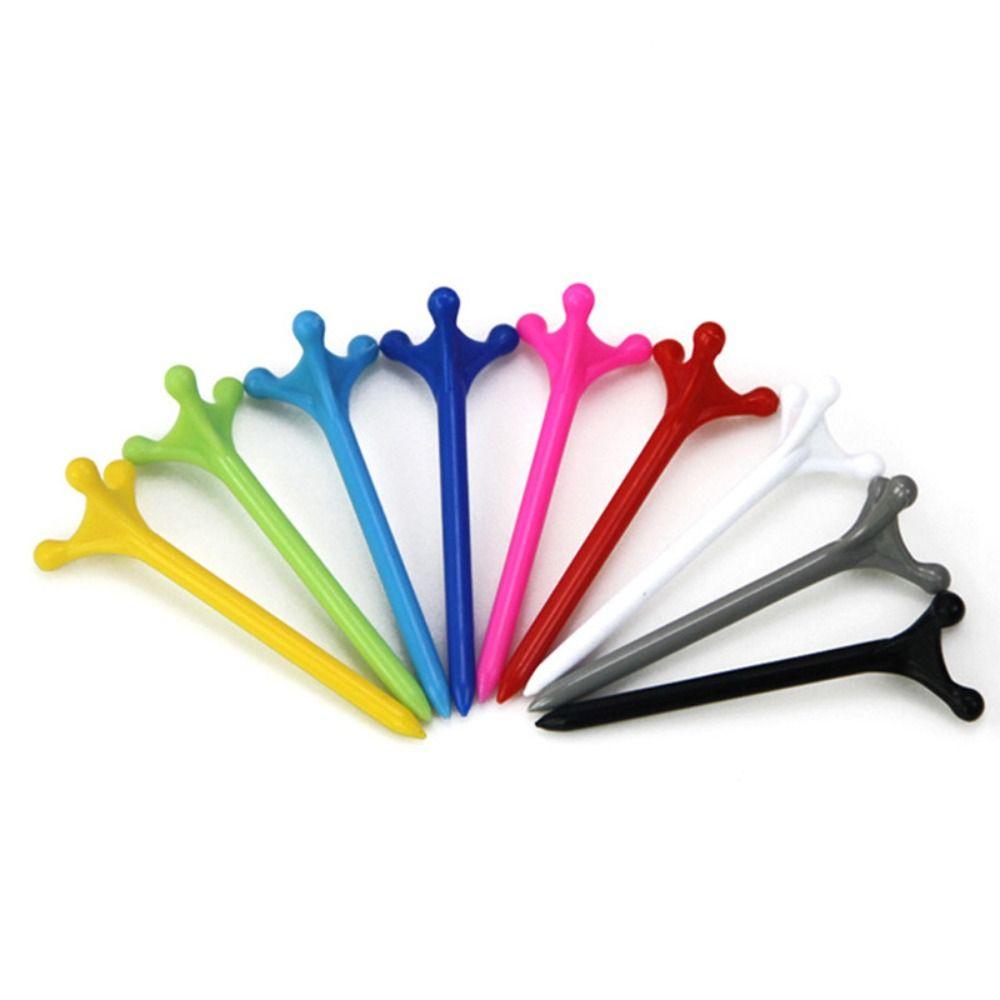 5pcs Reduced Friction Golf Tee Set Unbreakable Golf Tees Golf Accessories Golf Training