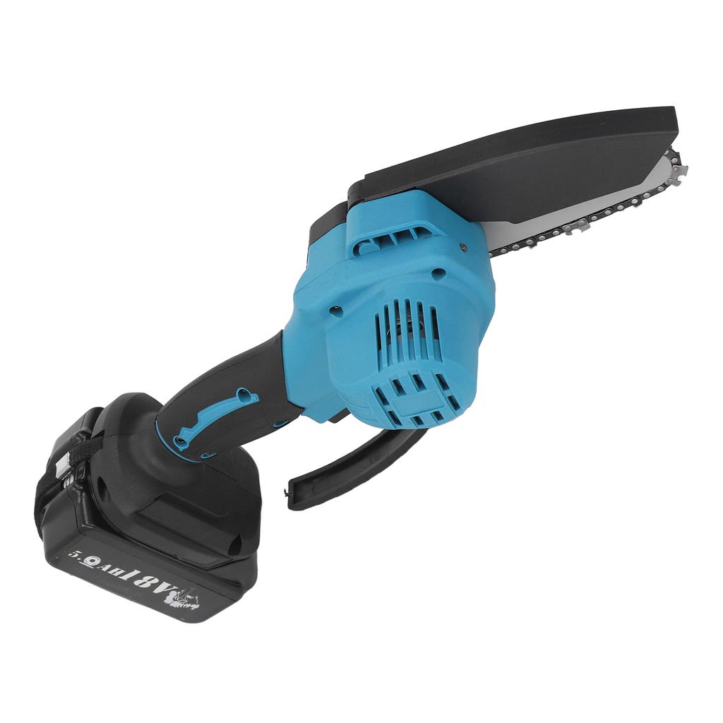 Мини цепная пила электрическая беспроводная ручная портативная быстрая садовая цепная пила для обрезки веток для 18 В