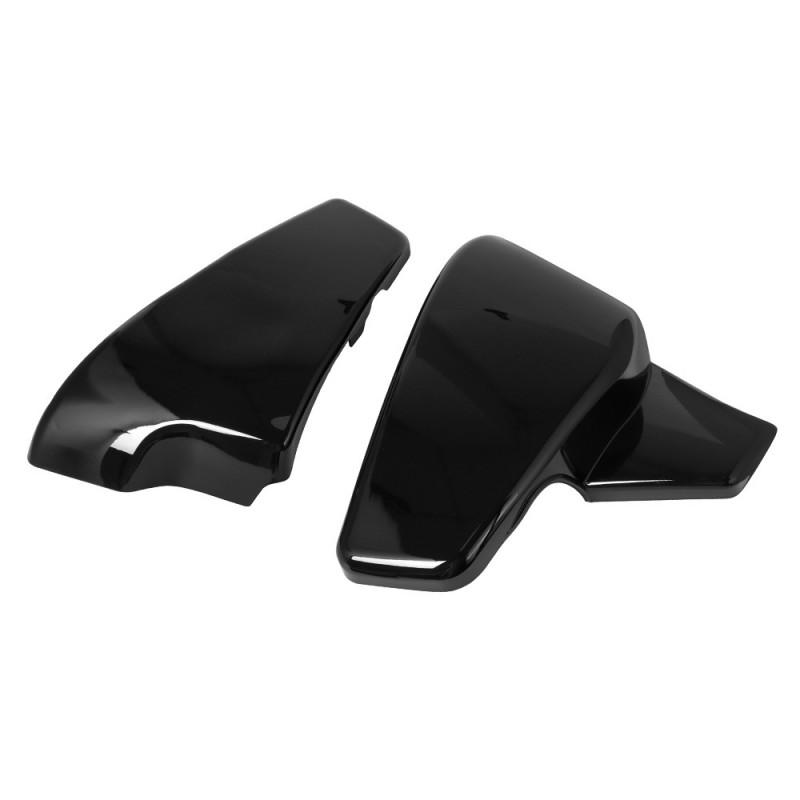 Motorcycle Battery Cover Side Panel Honda VT600 Shadow 400 Iron Horse Cruiser Bike Steel Black Chrome