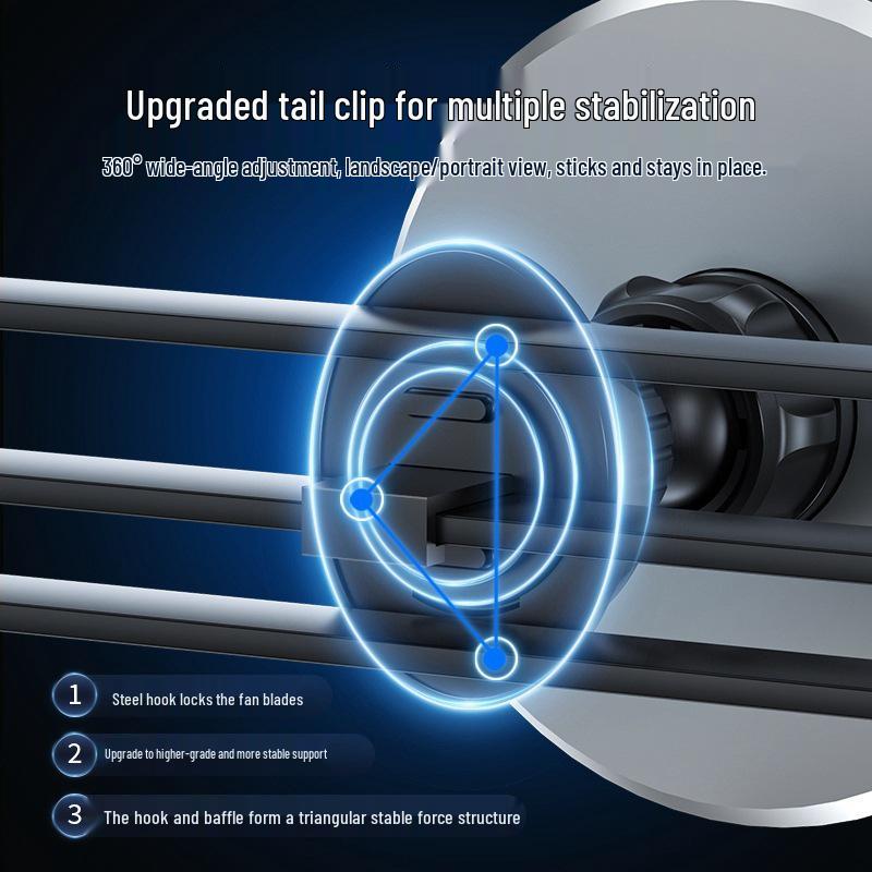 Магнитное автомобильное беспроводное зарядное устройство и держатель для телефона с RGB-подсветкой - Быстрая зарядка 15 Вт