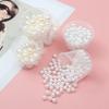 ABS White High Quality Handmade Jewelry Accessories Popular Jewelry Making Imitation Pearls DIY Bracelet Round Beige 2-20mm