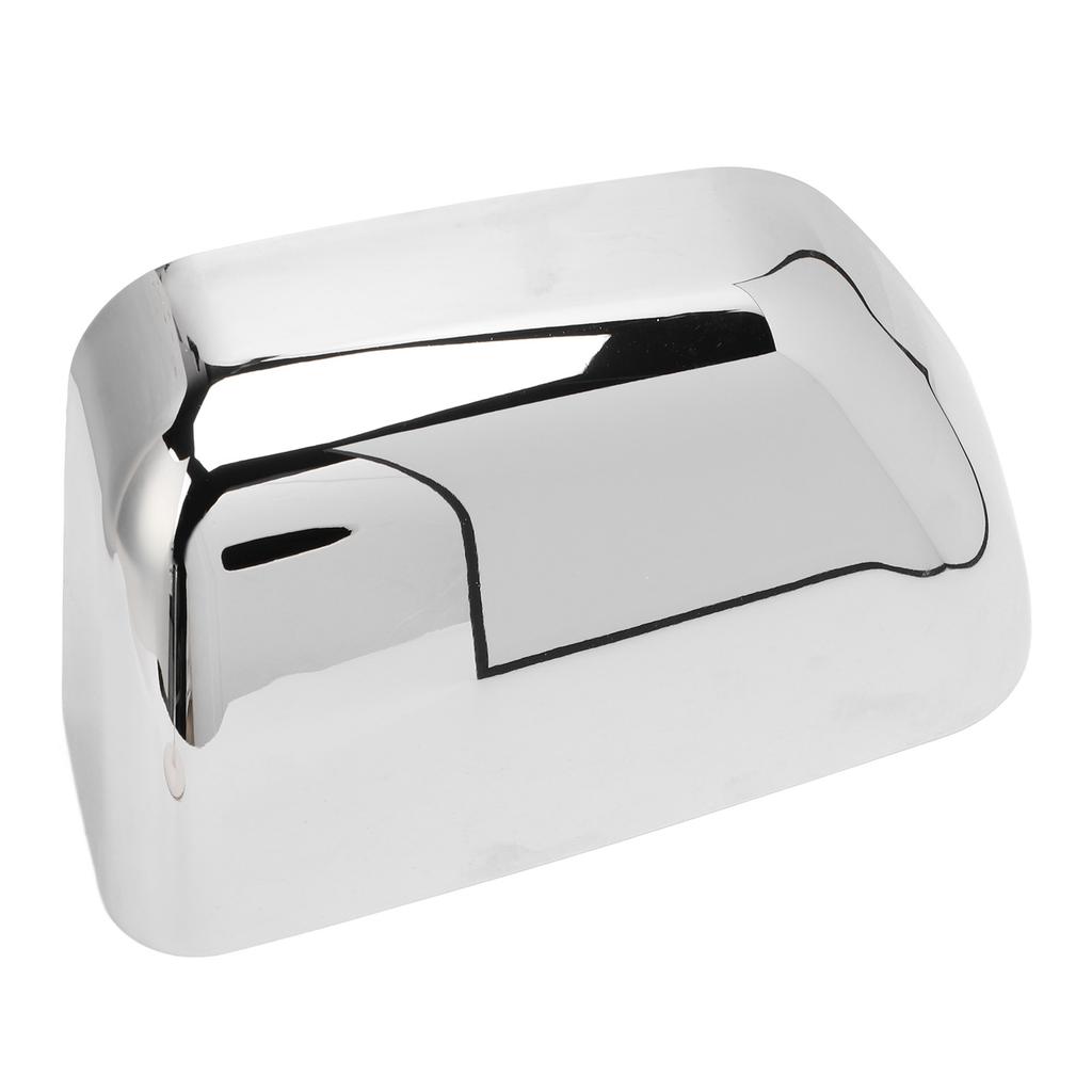 Side Mirror Cap Cover Chrome Stylish Look Impact Proof Scratch Resistant Rearview Wing Mirror Cap