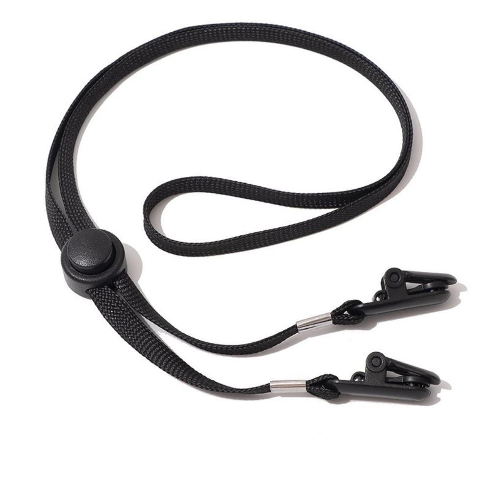 Solid Color Windproof Hat Anti-lost Hat Windproof Rope New Hat Retainer  Hat