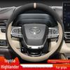 Ультратонкий зимний чехол на руль с флоком для Toyota Highlander 2026/24 - Нескользящий и впитывающий пот