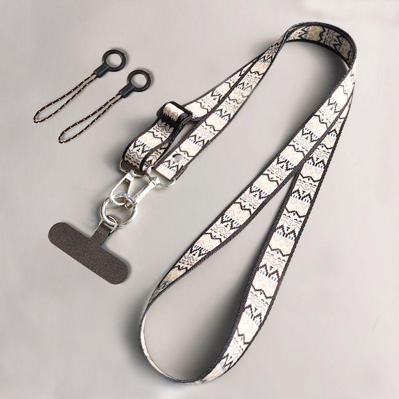 Винтажный кроссбоди и шейный ремешок для камеры: Прочный, Унисекс Ремешок в Элегантном Ароматном Стиле для Телефонов