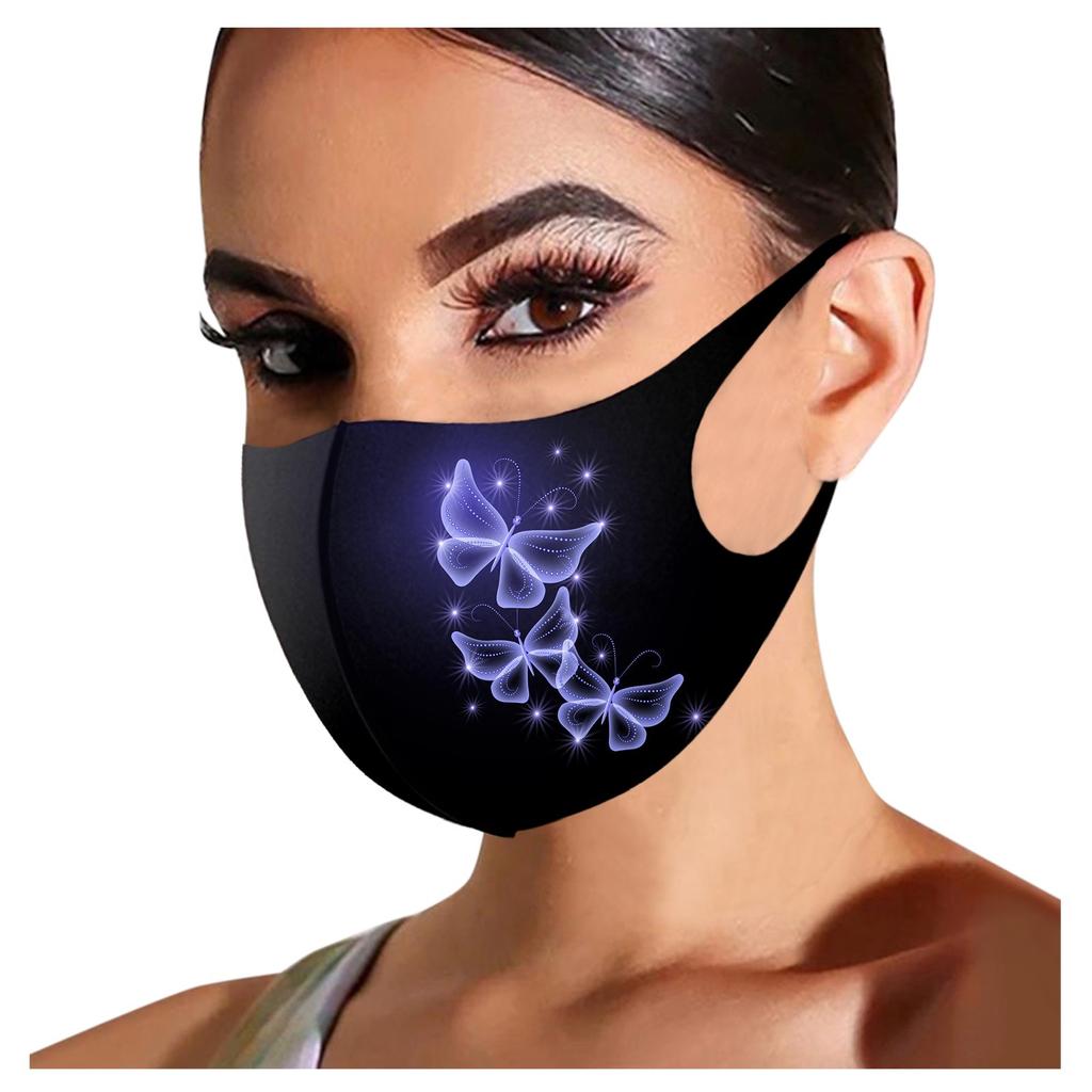 Взрослая маска Маска с принтом для Стираемая маска для лица
