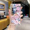 Европейские и американские цветы подходят для чехла на мобильный телефон Samsung S25ULTRA противоударный прозрачный чехол S20 мягкий чехол защитный чехол A71 искусство