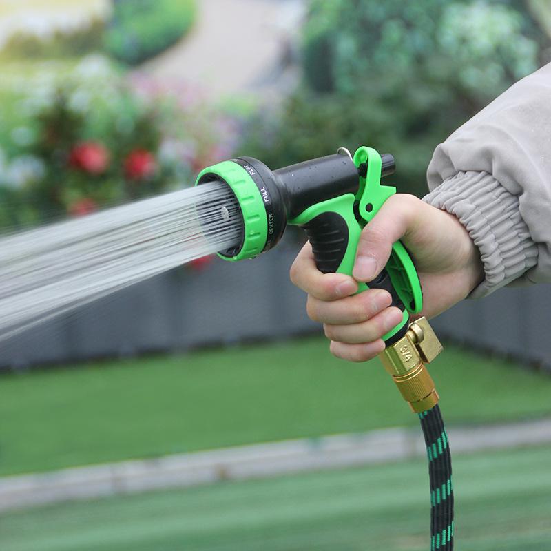 Retractable High-Pressure Garden Hose & Water Gun for Car Wash & Horticulture