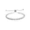 Light Luxury Inlaid Zircon Bracelet Women Adjustable Crystal Bracelet