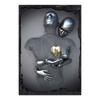Romantic Abstract Metal Figure Statue Wall Art Canvas Painting Modern Living Room Interior Home Decoration Wall Painting Poster