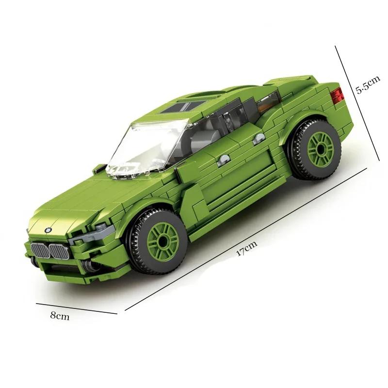 Нетоксичные Автомобили Серии Скорость Строительные Блоки Автомобили Набор Суперкаров Гоночный Спортивный Автомобиль Классическая Модель Moc Кирпичи Игрушка Сделай Сам Детские Праздничные Подарки