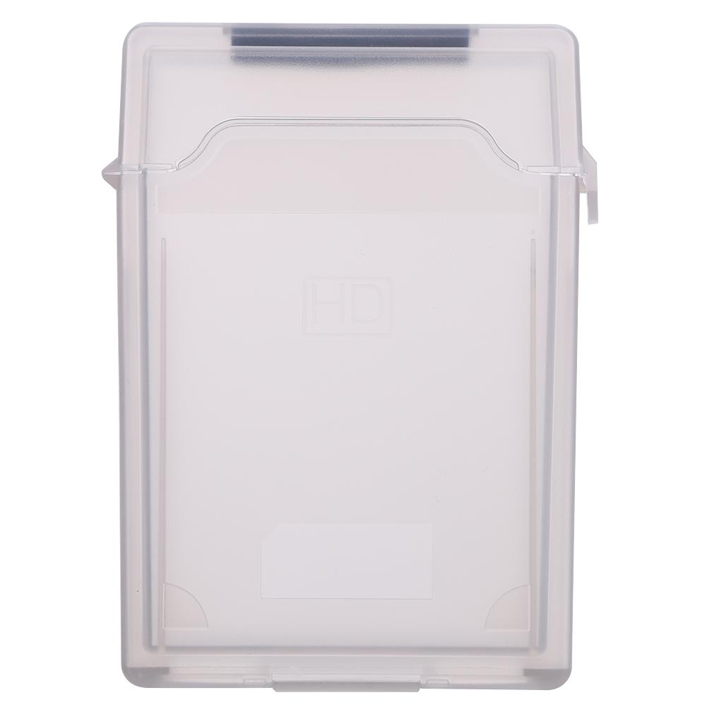 2.5 In HDD SSD Protective Case Shockproof Hard Drive Disk Protective Box Plastic Moisture-proof 2.5 Inch Hard Drive Storage Case