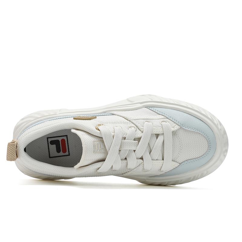 Fila Fosso Удобные Низкие Кеды с Круглым Носком Женские Бело-Синие F12W522311FGI