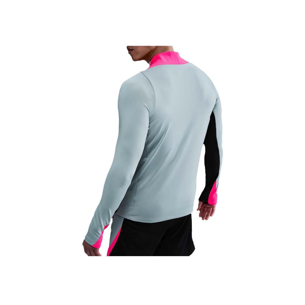 Nike Skin-Friendly Fashion Comfortable Soft Long Sleeve T-Shirt Men tops Gray Blue FN2404-395