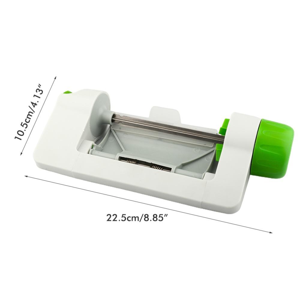Green Grey Veggie Sheet Slicer Stainless Steel Plastic Fruit Shredder Vegetable Shredder Kitchen