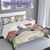 3pcs Custom Name Jeff the Land Shark Set,Includes 1 Duvet Cover and 2 Pillowcases,All-season Bedroom Decor