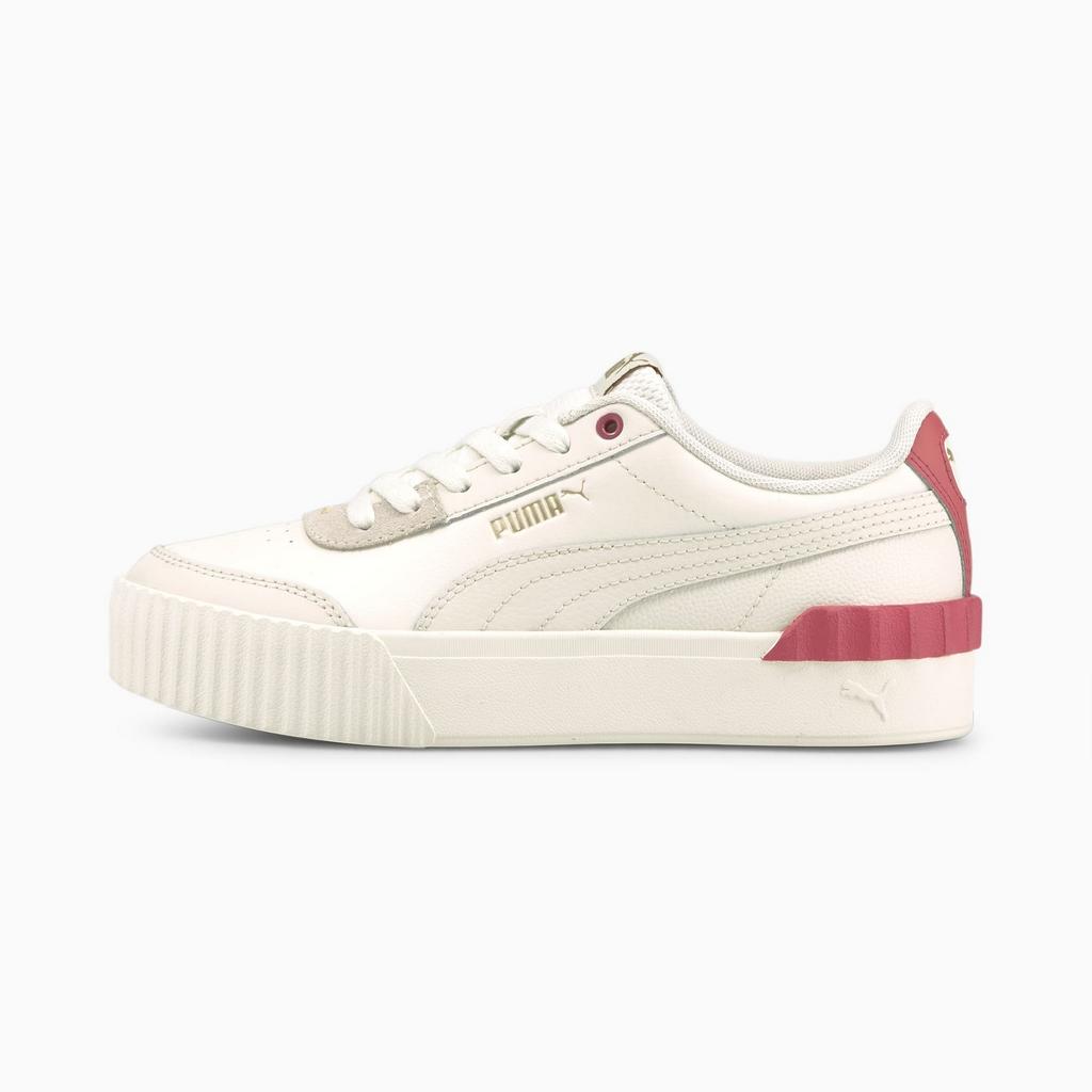 Женские спортивные кроссовки Puma CARINA LIFT бежевые 37303112 р 37