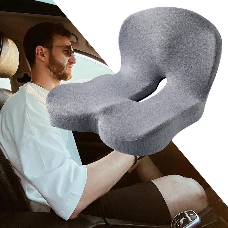Driver Seat Cushion Comfort Memories Foam Semi Truck Seat Cushion Driving Cushion Drivers Seat Cushion Car Seat Back Support For