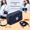 Women's Fashion Canvas Cell Phone Crossbody & Wristlet Handbag