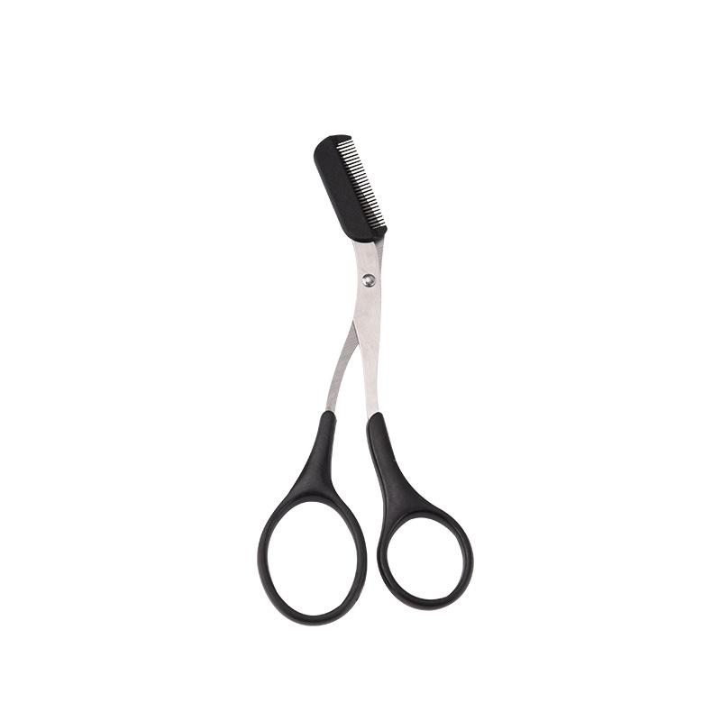 Eyebrow Trimmer Scissor Beauty Products for Women Eyebrow Scissors with Comb Stainless Steel Makeup Tools Beauty Scissors
