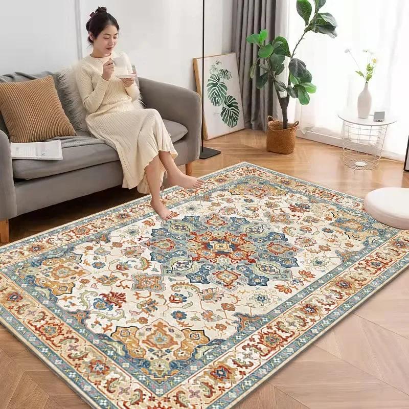 Изысканный и великолепный стиль ковер для гостиной домашний диван противоскользящий ковер украшение дома ковер большой площади подушка для пола спальни