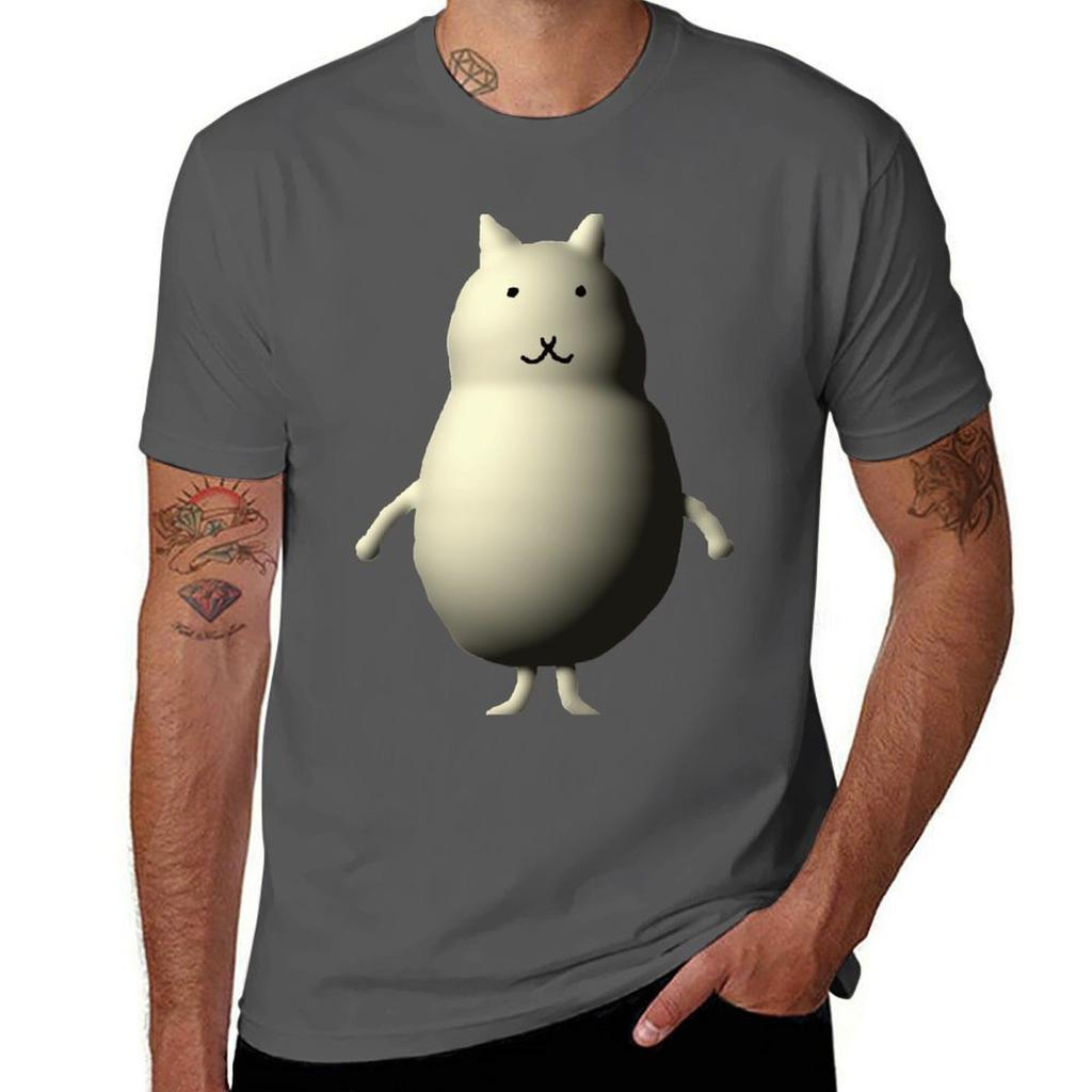 A Demure Cat Tshirt Lightweight Casual Summer Tshirt