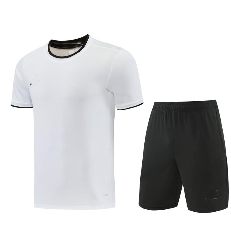 Mens Short Sleeve Tracksuit Running Basketball Soccer Training Workout Sportswear