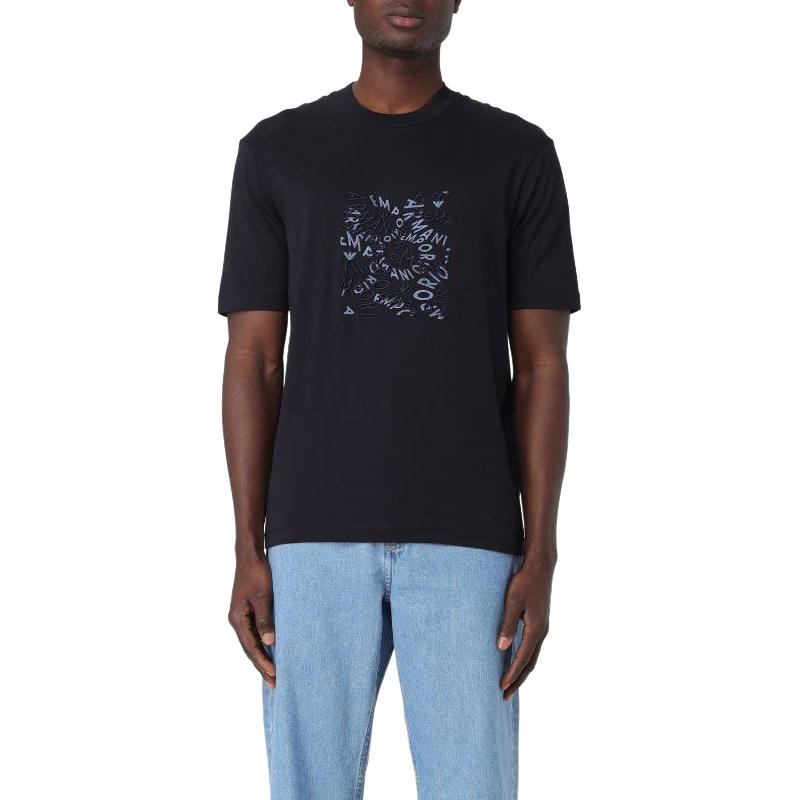 Emporio Armani Футболка мужская Морской синий 3D1TG3-1JPZZ-09R1