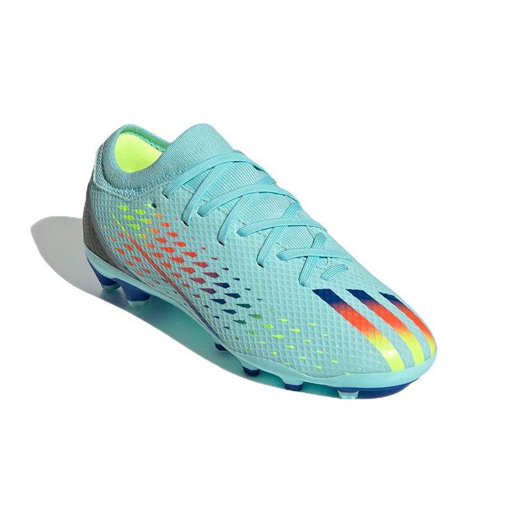 Adidas X Speedportal .3 Turf Обувь для футбола на искусственном газоне с круглым носком на шнуровке с низким верхом Детская футбольная обувь Синий GW8480