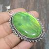Green Labradorite Gemstone Handmade Solid 925 Sterling Silver Jewelry Pendant