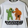 Винтаж Футболка группы King Gizzard & The Lizard Wizard Унисекс Концертная S-5XL BO187 Унисекс Футболка