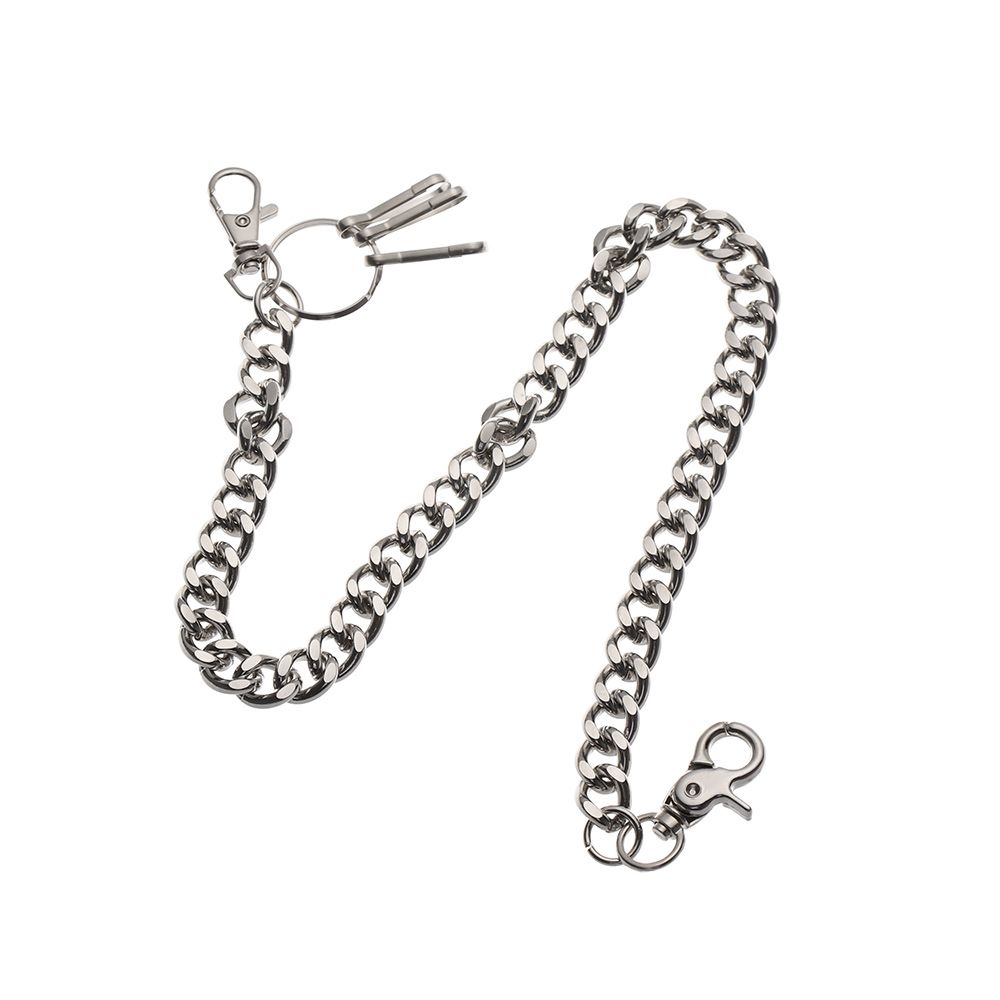 Hipster Punk Rock Key Chains Clip Pant Jean Keychain Wallet Chain Belt Thick chain Biker Link