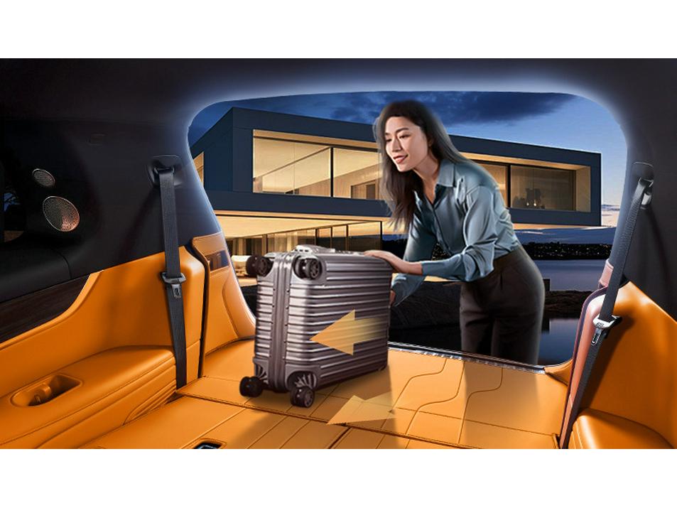 Коврик в багажник Li Auto i8, Полное покрытие, Подходит для 6-местного салона 2025 года, Аксессуары