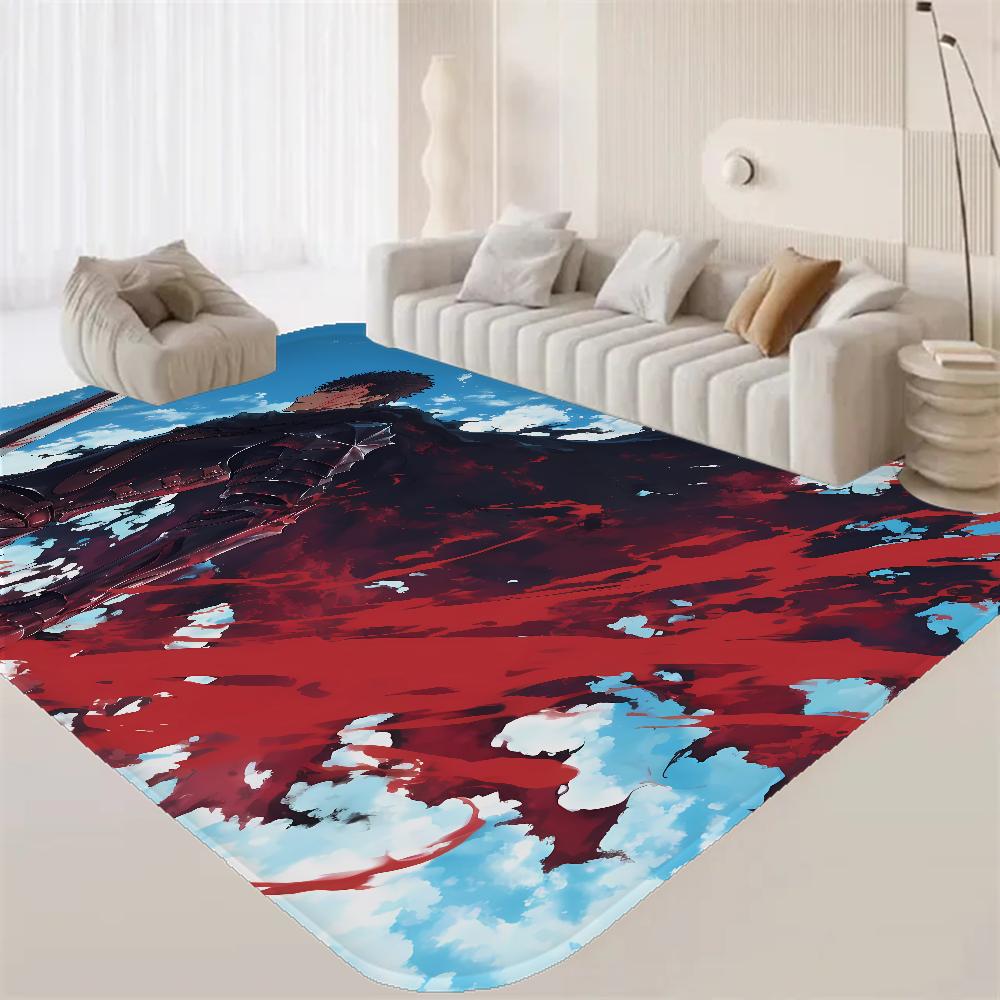 Берсерк Гатс Ковер в прихожую Ретро Множественный выбор Ковер для гостиной кухни Нескользящий Приветственный коврик