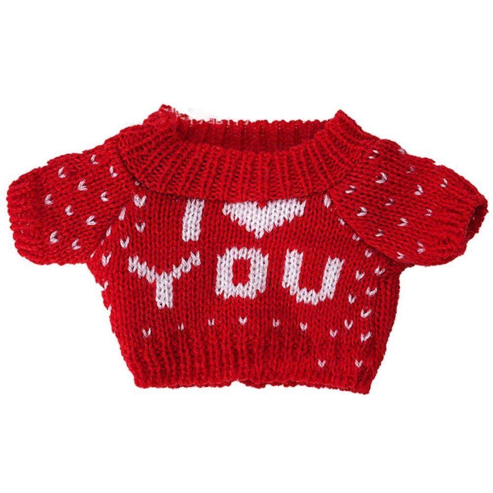 Winter Knitted Coat Multistyles Warm Tops DIY Toys  for 20cm Cotton Doll/for Idol Dolls