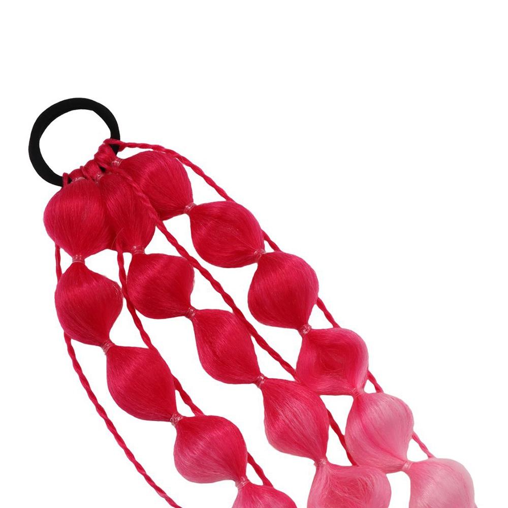 Фонарь Коса Пузырь Джамбо Коса Конский хвост Расширение Плетеные хвосты Длинные косы-закрутки Объемная вечеринка