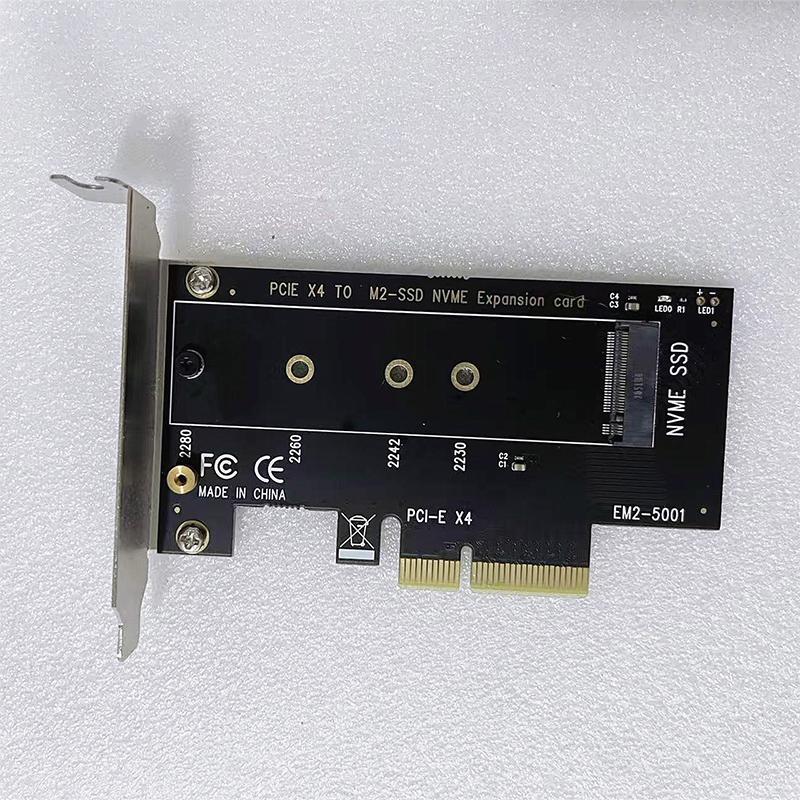 1 шт. Адаптер-удлинитель PCI-Express на M.2 для твердотельного накопителя, карта-конвертер PCIe X1 X4 в M.2 NVMe для SSD 2230 2242 2260 2280