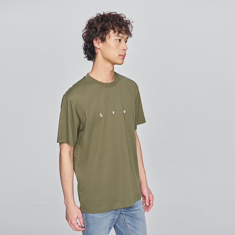 Lee SS25 T Shirt Men's Olive Green LMT010171207754A05982