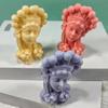 Украшение Милая Девушка 3D Форма для Свечей Мыла DIY Свеча Эпоксидная Форма Ручная Работа Свеча Ароматический Воск Формы для Мыла для Украшений