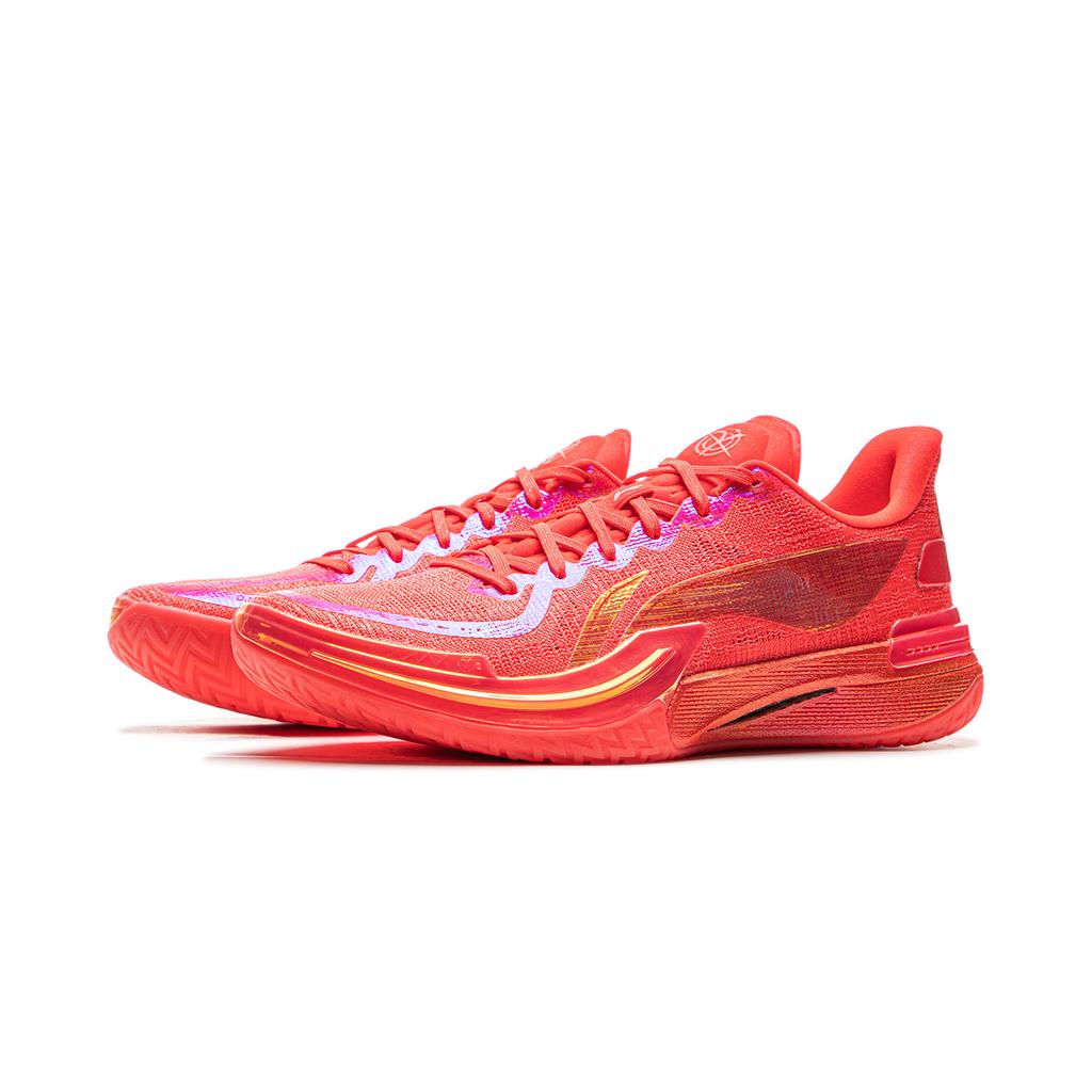 Li Ning Gamma Red Sprite Cny Year Of The Snake Limited Carbon Core Technology Men Basketball Shoes ABAV035-2
