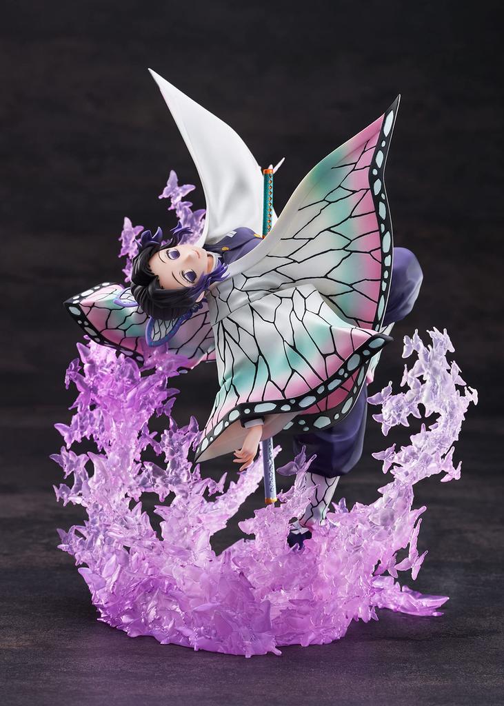 ANIPEX Масштабный Демон Kimetsu no Yaiba Шинобу Кочо ABS ПВХ Раскрашенная Готовая Фигурка 1/8 Истребитель &