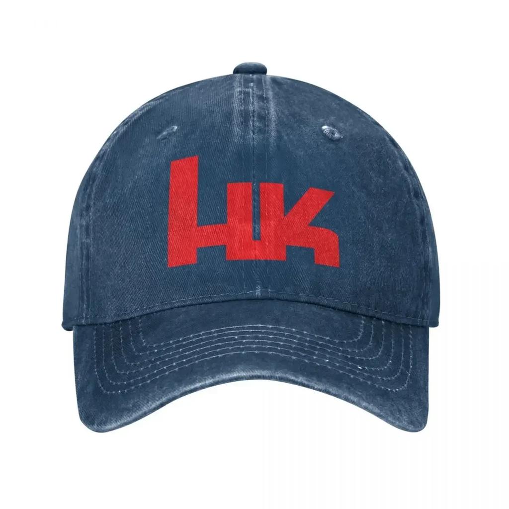Бейсболка Heckler And Koch No Compromise, состаренная, с эффектом потертости, с застежкой-молнией, унисекс, для активного отдыха, всесезонная, регулируемая посадка, кепка