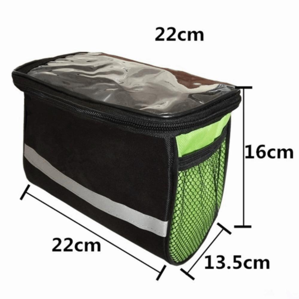 Reflective Pouch Rack Front Tube Pannier Cycling Bags Bike Bicycle Handlebar Bag