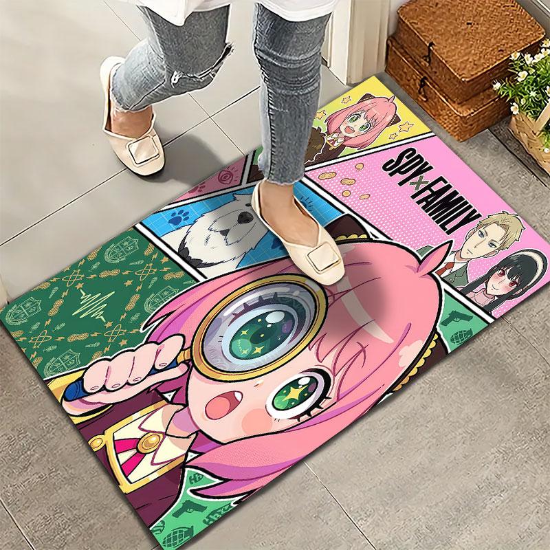 Spy Family Carpet Rug For Living Room Bedroom Home Sofa Decoration Kids Play Nonslip Floor Mat