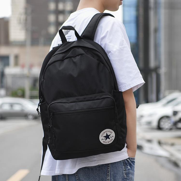 Converse GO 2 Polyester Backpack Unisex Black (Unisex) Backpacks 10020533 A01