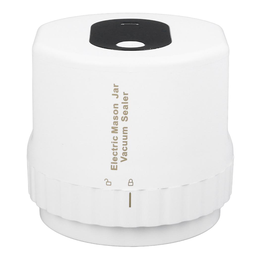 Electric Jar Vacuum Sealer Kit Automatic USB Rechargeable Canning Jars Vacuum Sealing Machine with
